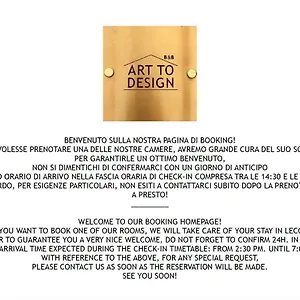 ** Bed & Breakfast Art To Design Italy